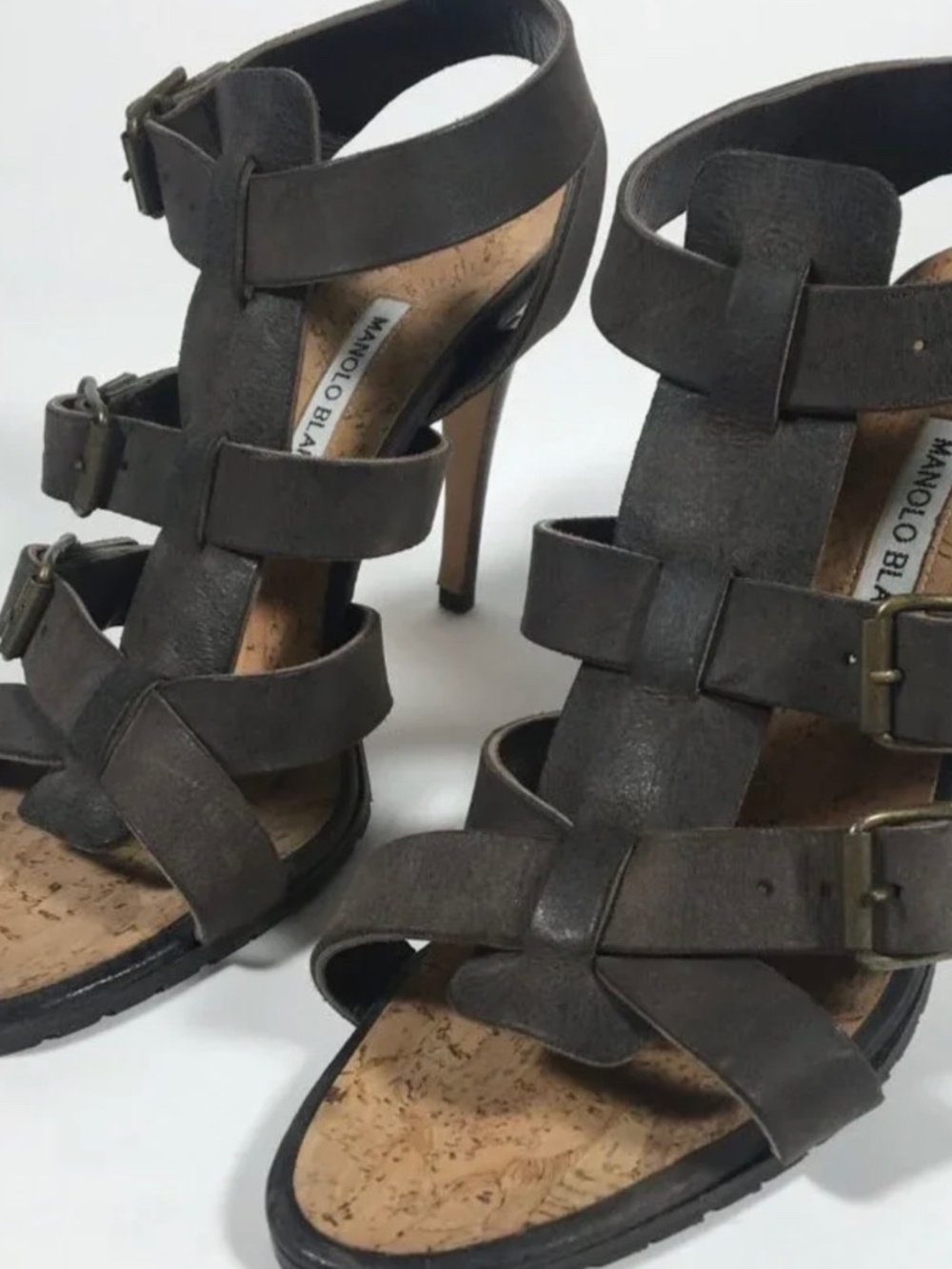 Manolo Blahnik Strappy Sandals
